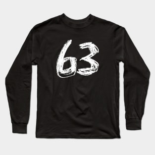 1963, 63 Long Sleeve T-Shirt